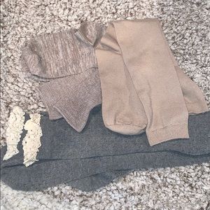 knee high boho socks